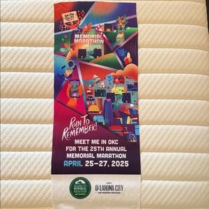 Memorial Marathon 25th Anniversary Towel
